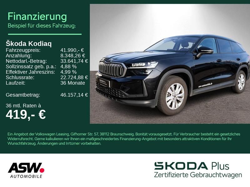 Gebraucht Skoda Kodiaq Selection 193 PS (141 kW) 2024 Schwarzmagic perleffekt SUV