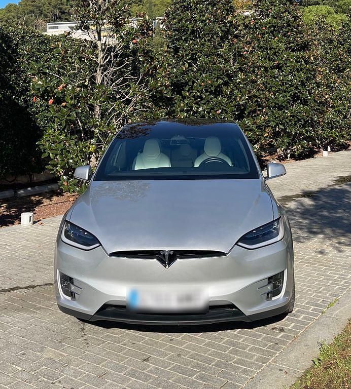 Silber Gebraucht 2019 Tesla Model X SUV | 57.000 € - Bild 1/4