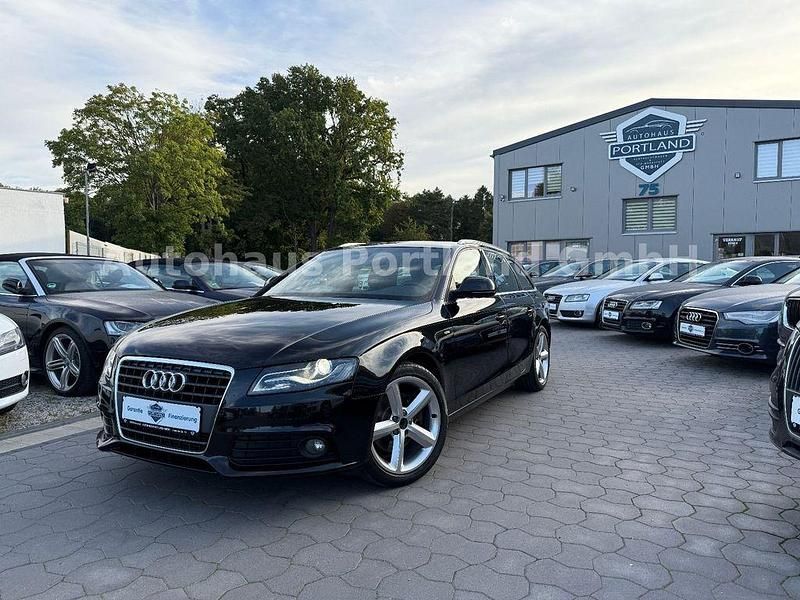 Phantomschwarz Gebraucht 2009 Audi A4 S-Line Kombi | 10.999 € (Teuer) - Bild 1/4