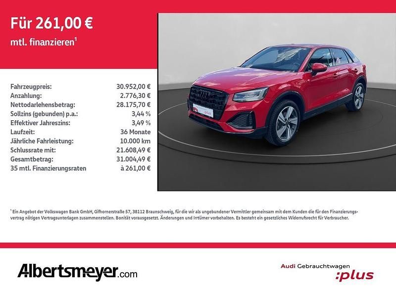 Rot Gebraucht 2024 Audi Q2 Advanced SUV | 30.952 € (Fairer Preis) - Bild 1/4