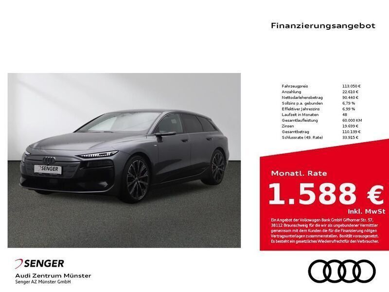 Grau Neu 2025 Audi A6 e-tron Edition .1 Kombi | 113.050 € - Bild 1/4