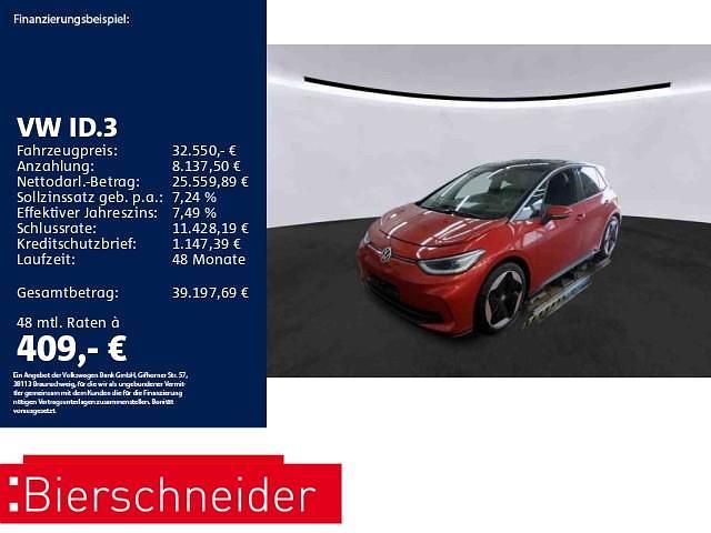Rot Gebraucht 2023 VW ID.3 Pro Kleinwagen | 32.550 € (Fairer Preis) - Bild 1/3