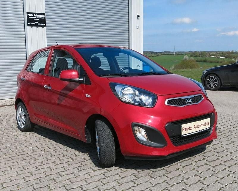 Second-hand Kia Picanto 69 CP (50 kW) 2014 Roșu Hatchback