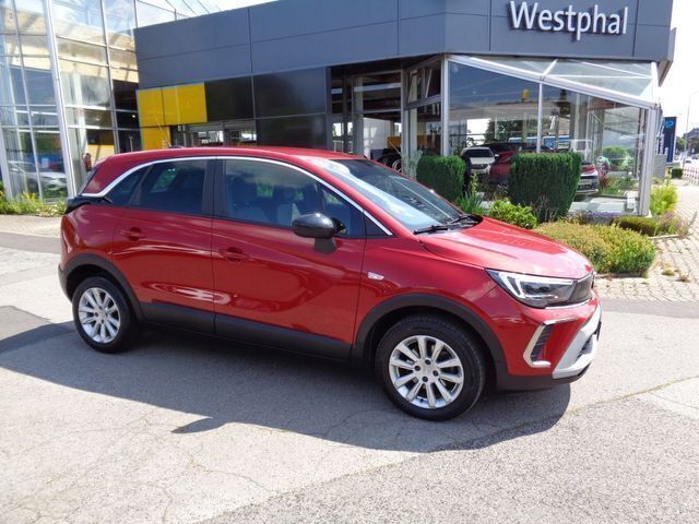 Chili rot (metallic) Gebraucht 2022 Opel Crossland Elegance SUV | 16.670 € (Fairer Preis) - Bild 1/4