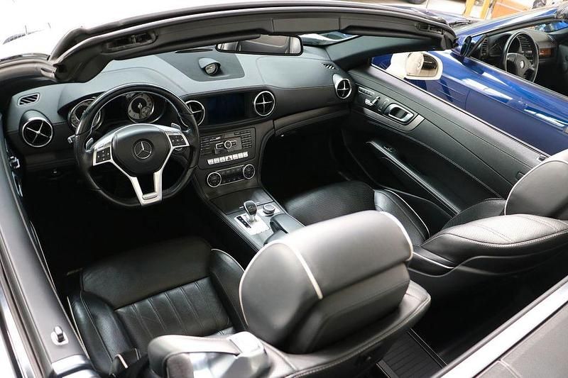 Gebraucht Mercedes SL400 AMG line 333 PS (244 kW) 2015 Weiß Cabrio