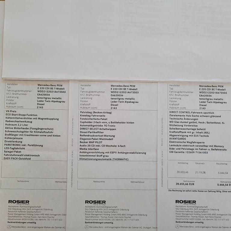 Gebraucht Mercedes 220 170 PS (125 kW) 2012 Grau Limousine