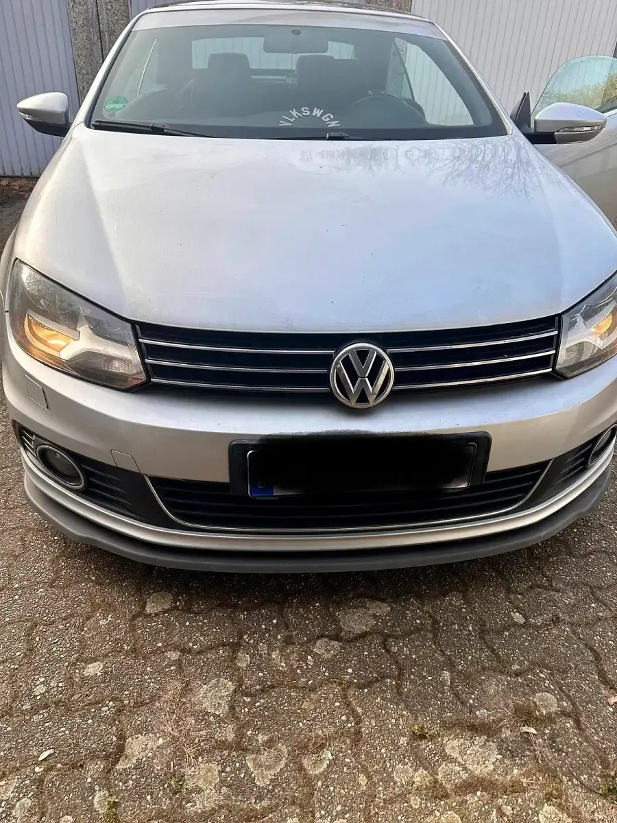 Używany VW Eos 122 KM (89 kW) 2012 Srebrny Kabriolet