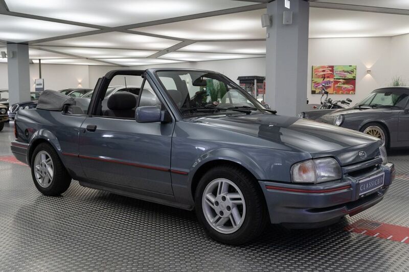 Gebraucht Ford Escort Cabriolet 105 PS (77 kW) 1988 Grau Cabrio