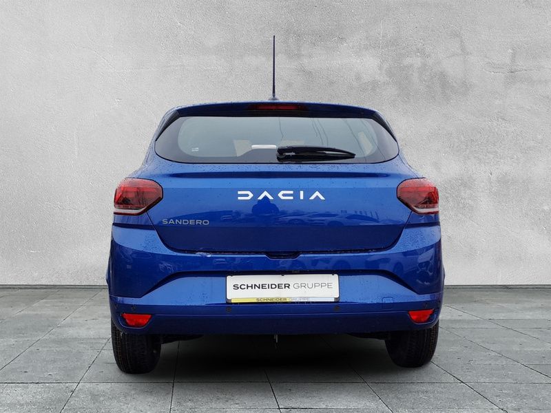 Neu Dacia Sandero Expression 91 PS (66 kW) 2025 Blau Kleinwagen