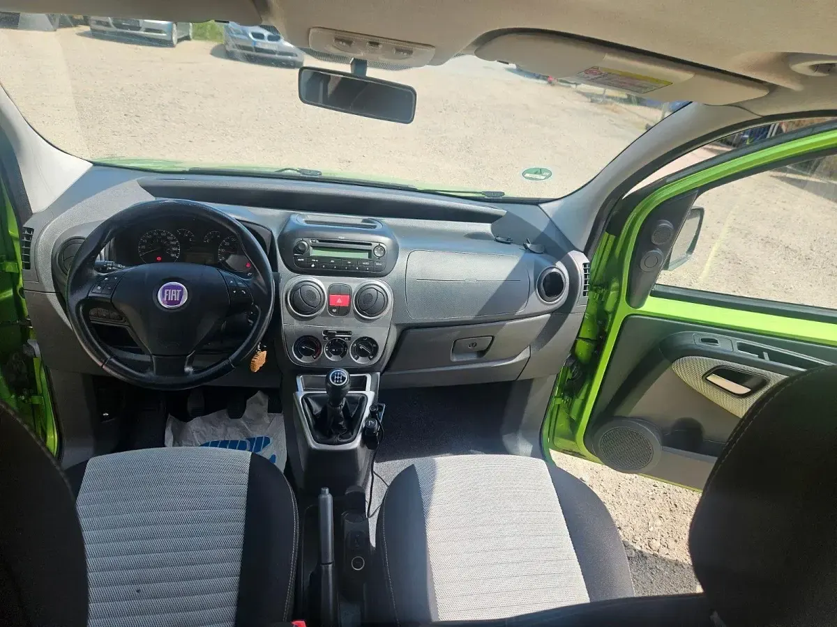 Gebraucht Fiat Qubo Dynamic 73 PS (53 kW) 2008 Grün Van / Kleinbus