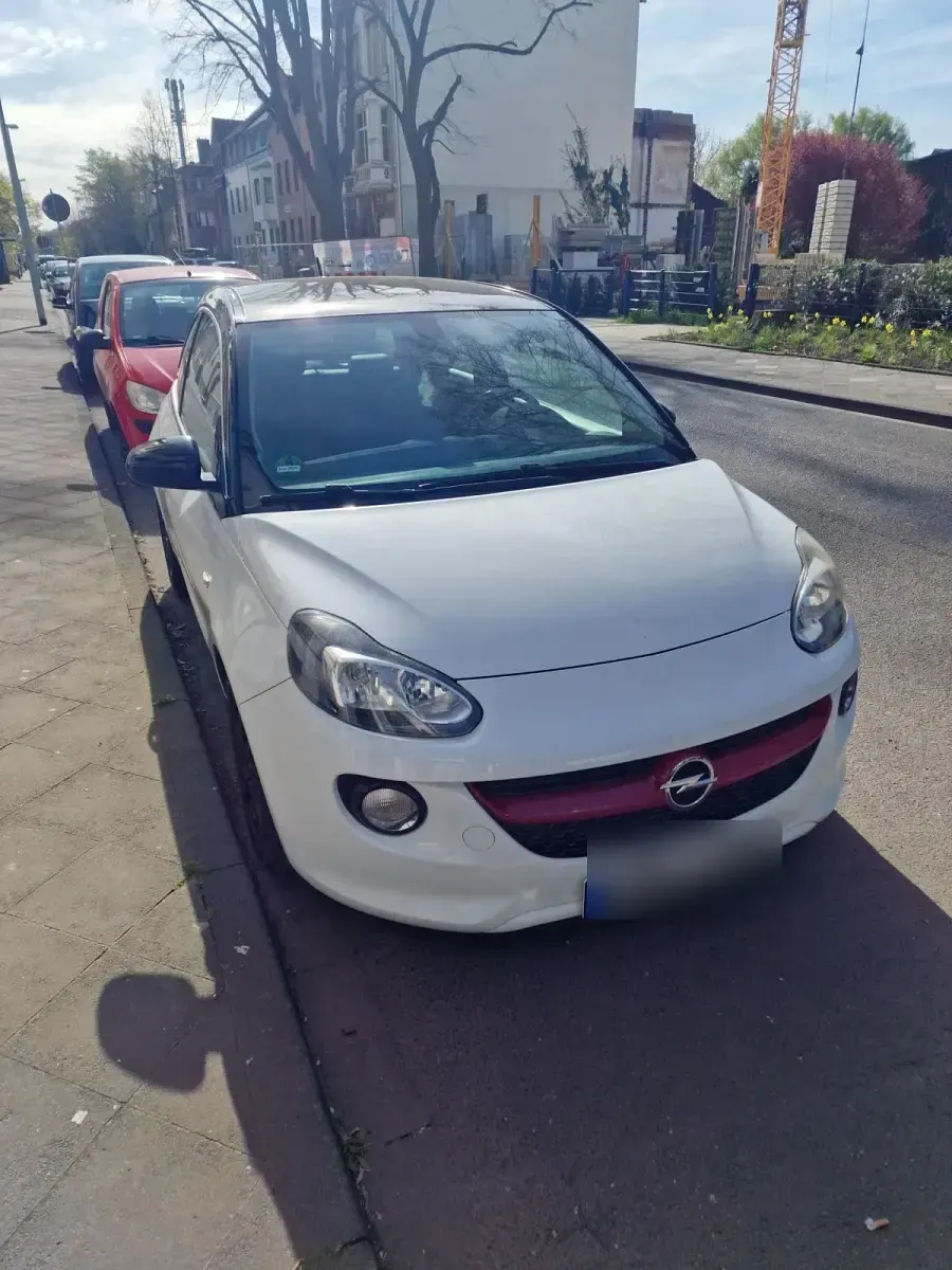 Gebraucht Opel Adam 69 PS (50 kW) 2013 Weiß Kleinwagen