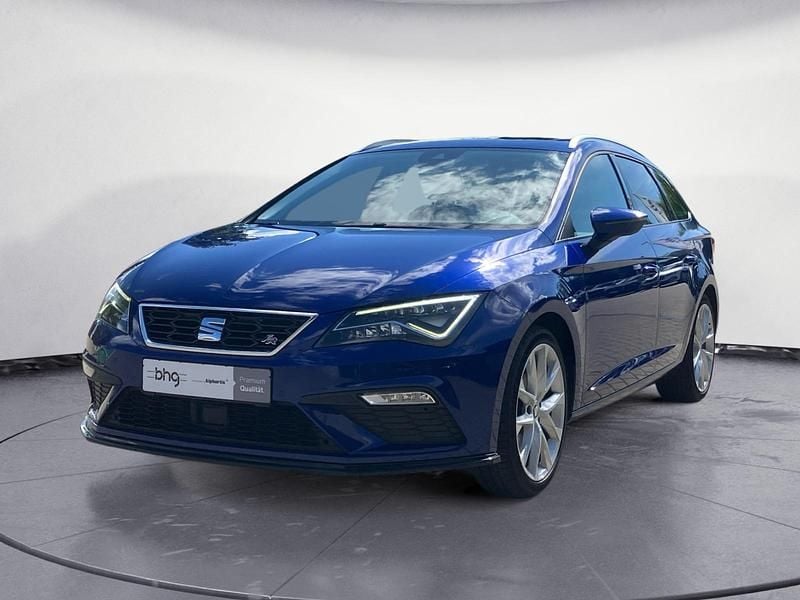 Blau Gebraucht 2017 Seat Leon FR Kombi | 15.730 € (Fairer Preis) - Bild 1/4