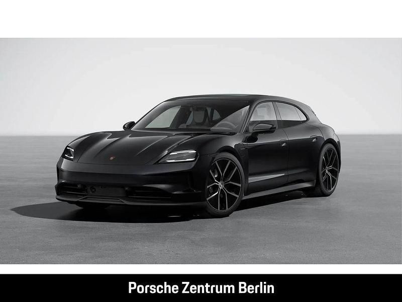 Tiefschwarzmetallic Gebraucht 2025 Porsche Taycan Sport Turismo Limousine | 97.900 € - Bild 1/4