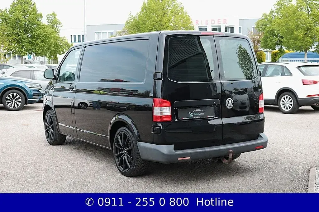 Usata VW Transporter 102 CV (75 kW) 2009 Nero Furgone