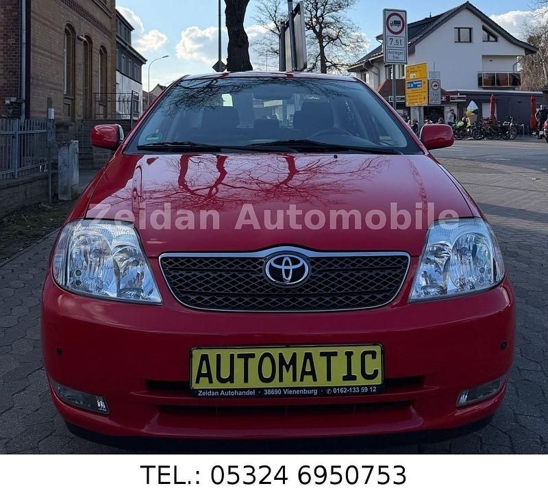 Gebraucht Toyota Corolla Sol 110 PS (80 kW) 2004 Rot Limousine