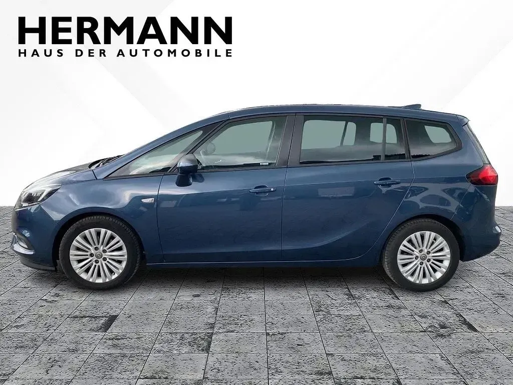 Gebraucht Opel Zafira Edition 140 PS (102 kW) 2017 Blau Van / Kleinbus
