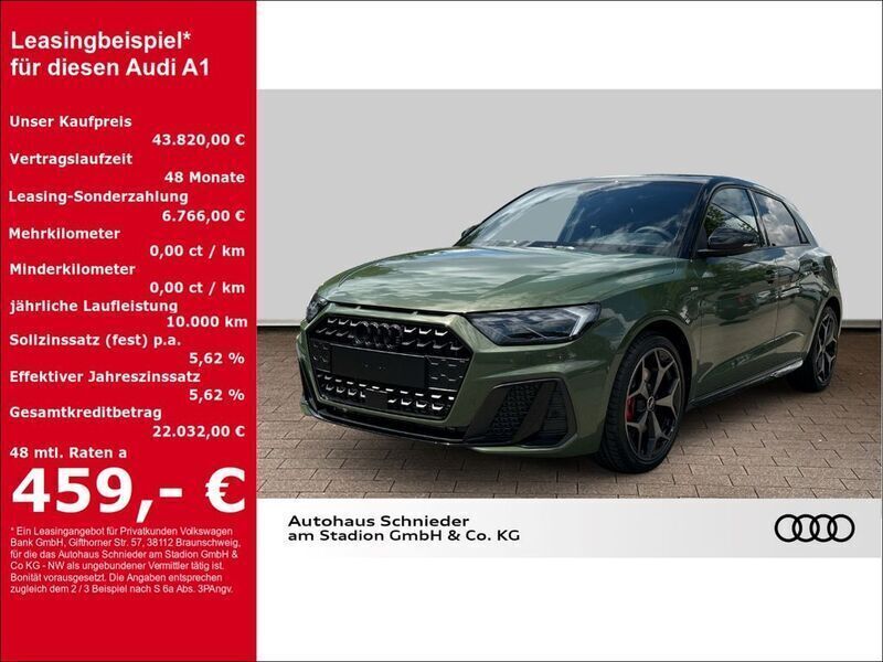 Gruen Neu 2025 Audi A1 Sport Kleinwagen | 37.490 € (Etwas zu teuer) - Bild 1/4