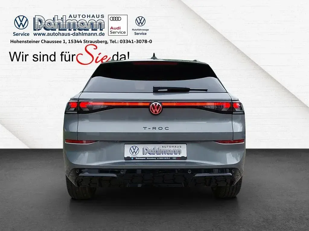 Ny VW T-Roc R-line 150 HK (110 kW) 2026 Grå SUV