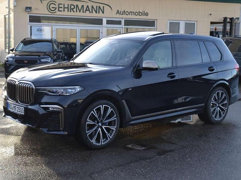 Carbonschwarz metallic Gebraucht 2019 BMW X7 SUV | 64.400 € (Teuer) - Bild 1/4