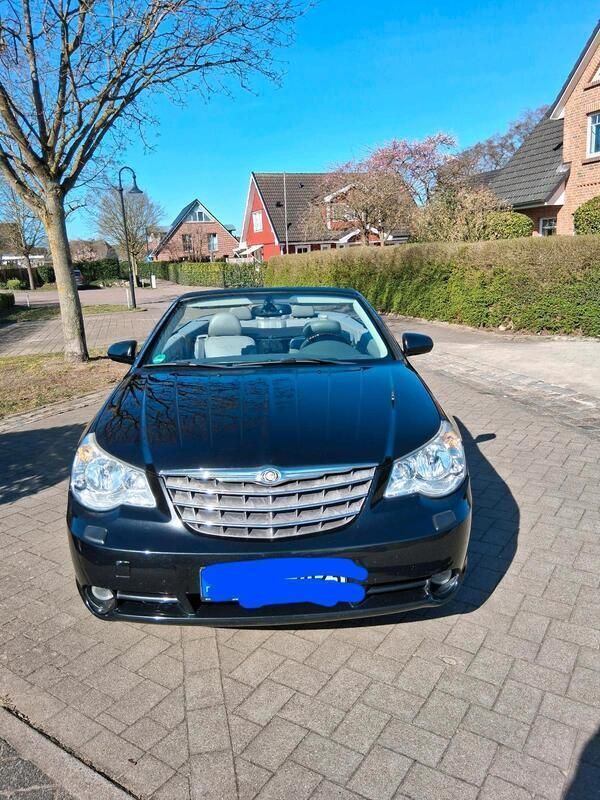 Schwarz Gebraucht 2010 Chrysler Sebring Cabriolet Cabrio | 7.900 € - Bild 1/4