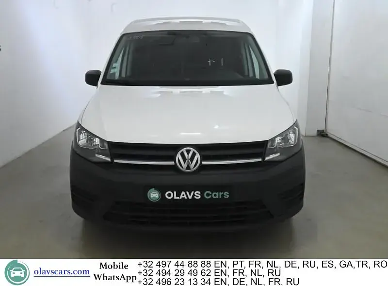 Gebraucht VW Caddy 75 PS (55 kW) 2021 Weiß Van / Kleinbus