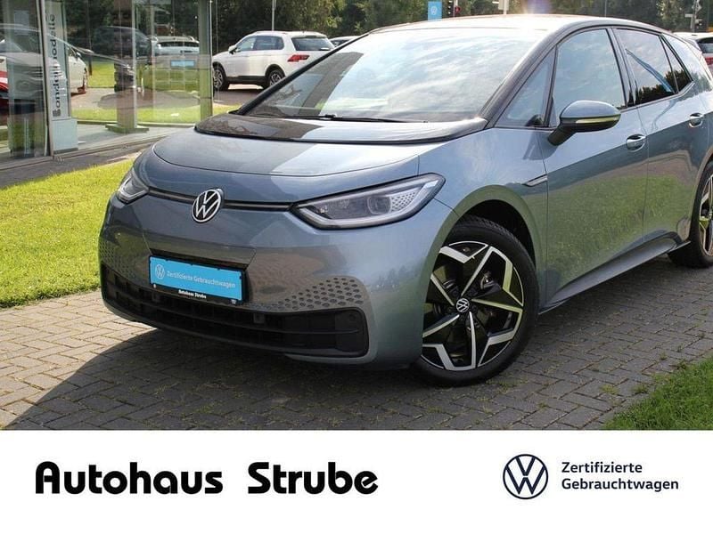 Blau Gebraucht 2021 VW ID.3 Pure Kleinwagen | 20.990 € (Etwas zu teuer) - Bild 1/4