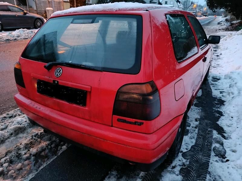 Gebraucht VW Golf III 60 PS (44 kW) 1997 Rot Kleinwagen