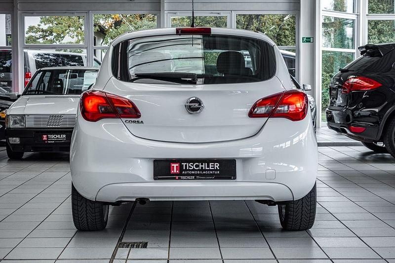 Gebraucht Opel Corsa Edition 90 PS (66 kW) 2015 Weiß Kleinwagen