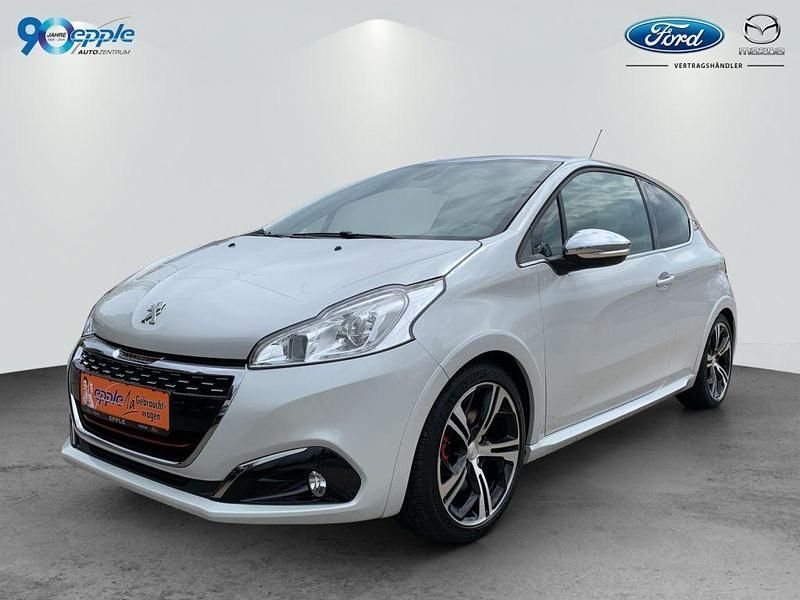 Perlmutt weiß metallic Gebraucht 2016 Peugeot 208 GTi Kleinwagen | 16.990 € - Bild 1/4