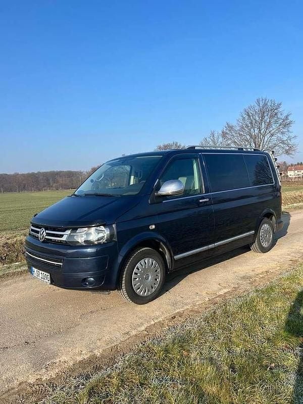 Second-hand VW T5 Startline 140 CP (102 kW) 2014 Albastru Van