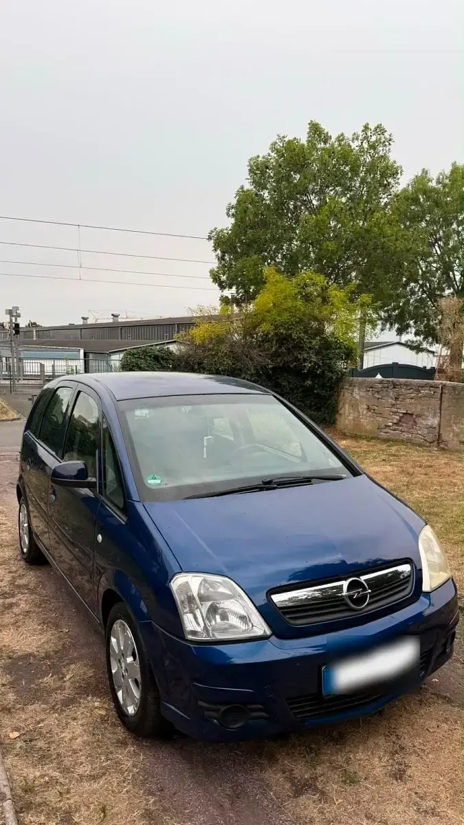 Gebraucht Opel Meriva 105 PS (77 kW) 2007 Blau Van / Kleinbus