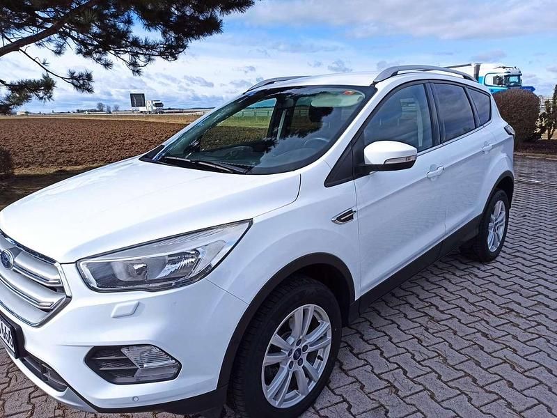 Gebraucht Ford Kuga Trend 150 PS (110 kW) 2019 Weiß SUV