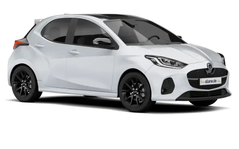 Lead gray (grau) Neu 2024 Mazda 2 Center-Line Limousine | 27.140 € (Teuer) - Bild 1/4
