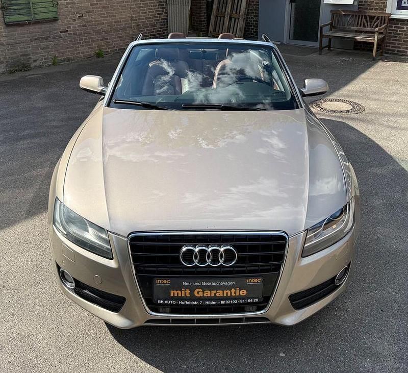 Beige Gebraucht 2010 Audi A5 Cabriolet Sport Cabrio | 8.950 € (Superpreis) - Bild 1/4
