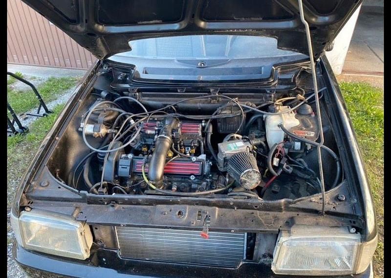 Gebraucht Fiat Uno Racing 111 PS (81 kW) 1992 Schwarz Kleinwagen