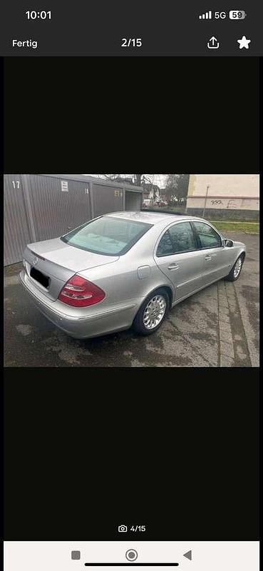 Gebraucht Mercedes E220 Elegance 150 PS (110 kW) 2004 Silber Limousine