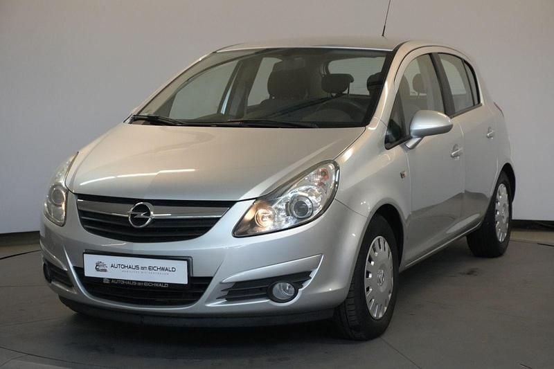 Silber Gebraucht 2009 Opel Corsa Basis Kleinwagen | 6.437 € (Teuer) - Bild 1/4