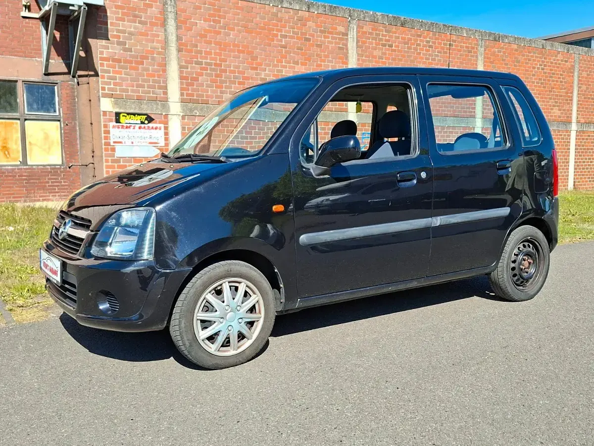 Gebraucht Opel Agila 60 PS (44 kW) 2005 Schwarz Van / Kleinbus