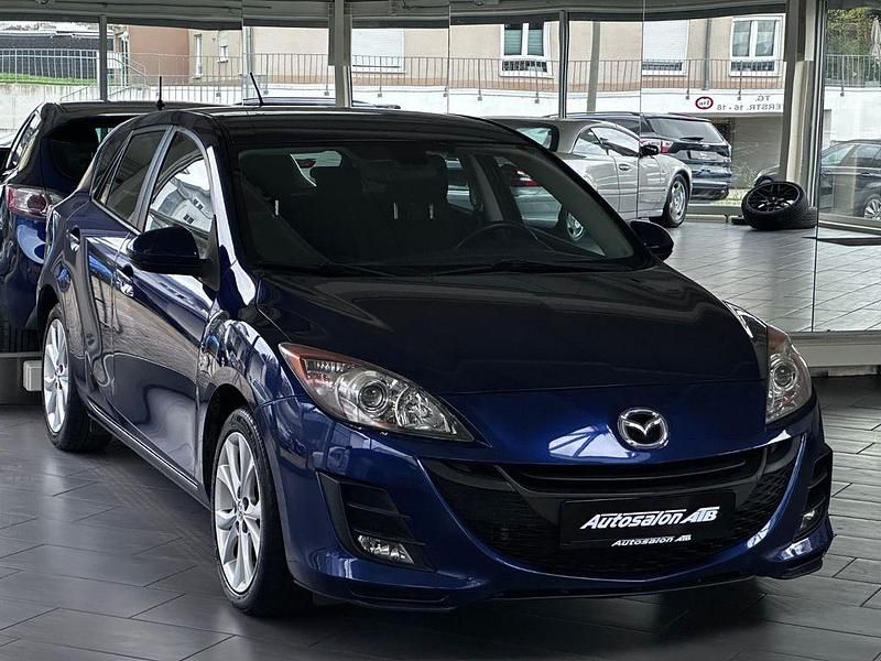 Blau Gebraucht 2009 Mazda 3 High Limousine | 4.999 € (Fairer Preis) - Bild 1/4