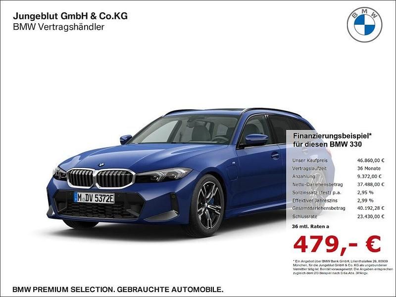 Gebraucht BMW 330e M Sport 292 PS (214 kW) 2025 Blau Kombi