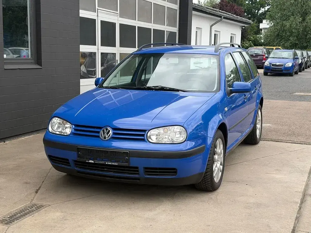 Gebraucht VW Golf IV Edition 116 PS (85 kW) 2000 Blau Kombi