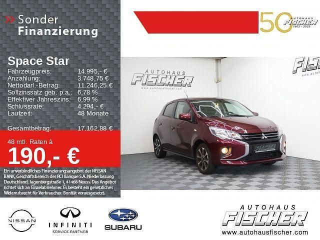 Rot Gebraucht 2024 Mitsubishi Space Star Select+ Limousine | 14.995 € (Fairer Preis) - Bild 1/4