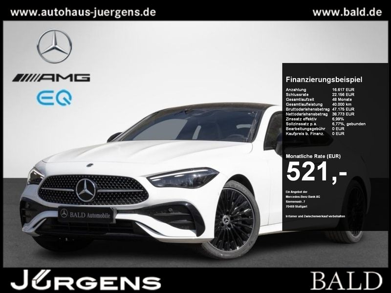 Unilack polarweiss Gebraucht 2023 Mercedes CLE220 AMG Coupé | 55.390 € (Fairer Preis) - Bild 1/4