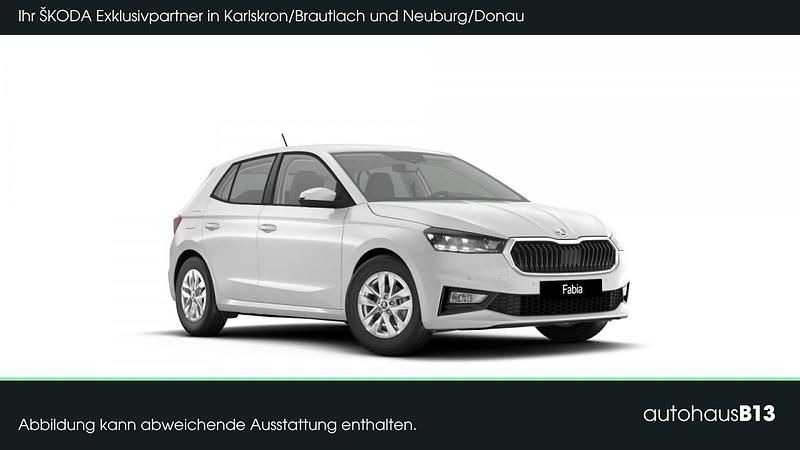 Neu Skoda Fabia Selection 95 PS (69 kW) 2026 Moonweiß perleffekt Limousine
