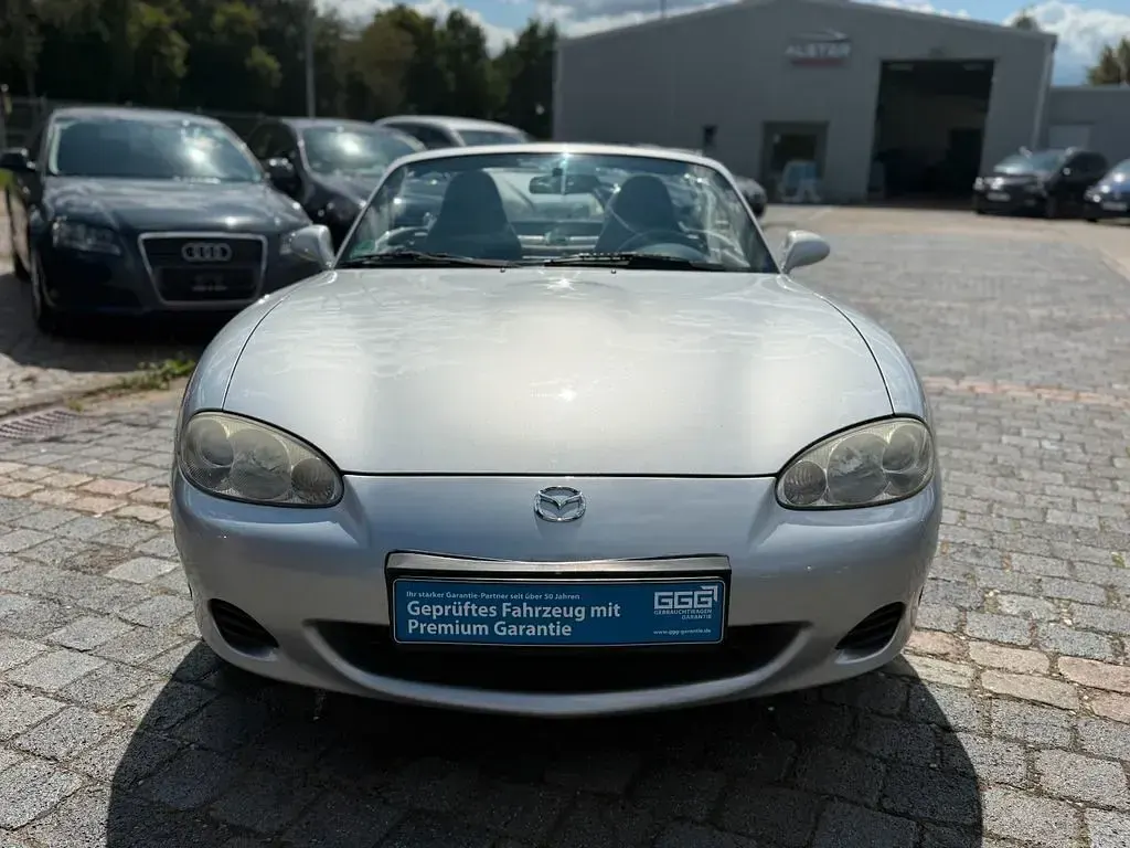 Gebraucht Mazda MX5 110 PS (80 kW) 2003 Silber Cabrio