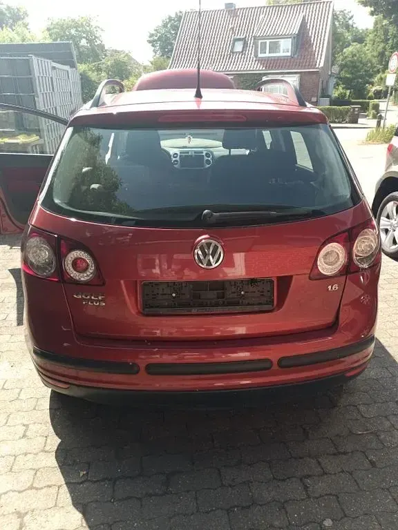 Gebraucht VW Golf Plus Cross Trendline 102 PS (75 kW) 2007 Rot Van / Kleinbus