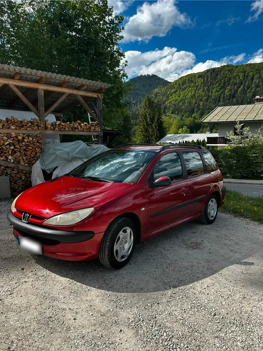 Gebraucht Peugeot 206 2004 Rot Kombi
