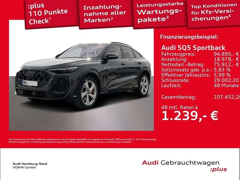 Gebraucht Audi SQ5 367 PS (269 kW) 2026 N7 tamboragrau metallic SUV