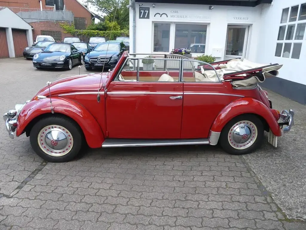 Gebraucht VW Käfer 39 PS (28 kW) 1958 Rot Cabrio