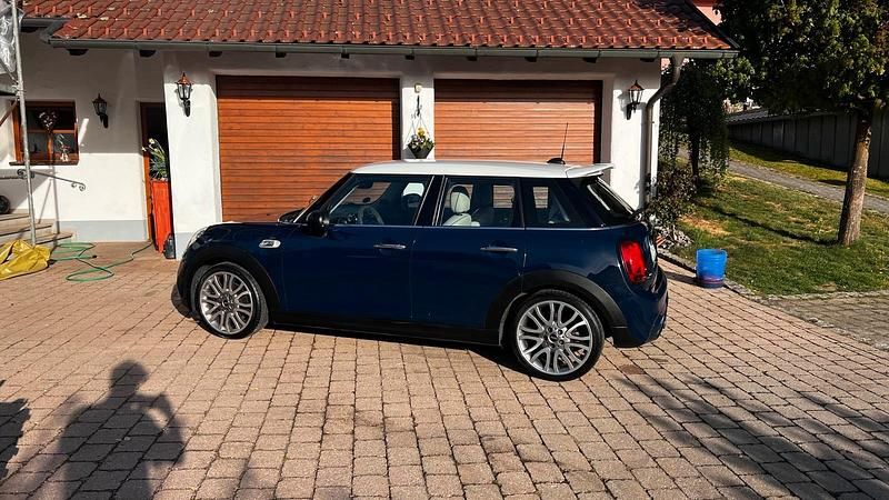 Usata Mini Cooper S 211 CV (155 kW) 2014 Blu Utilitaria